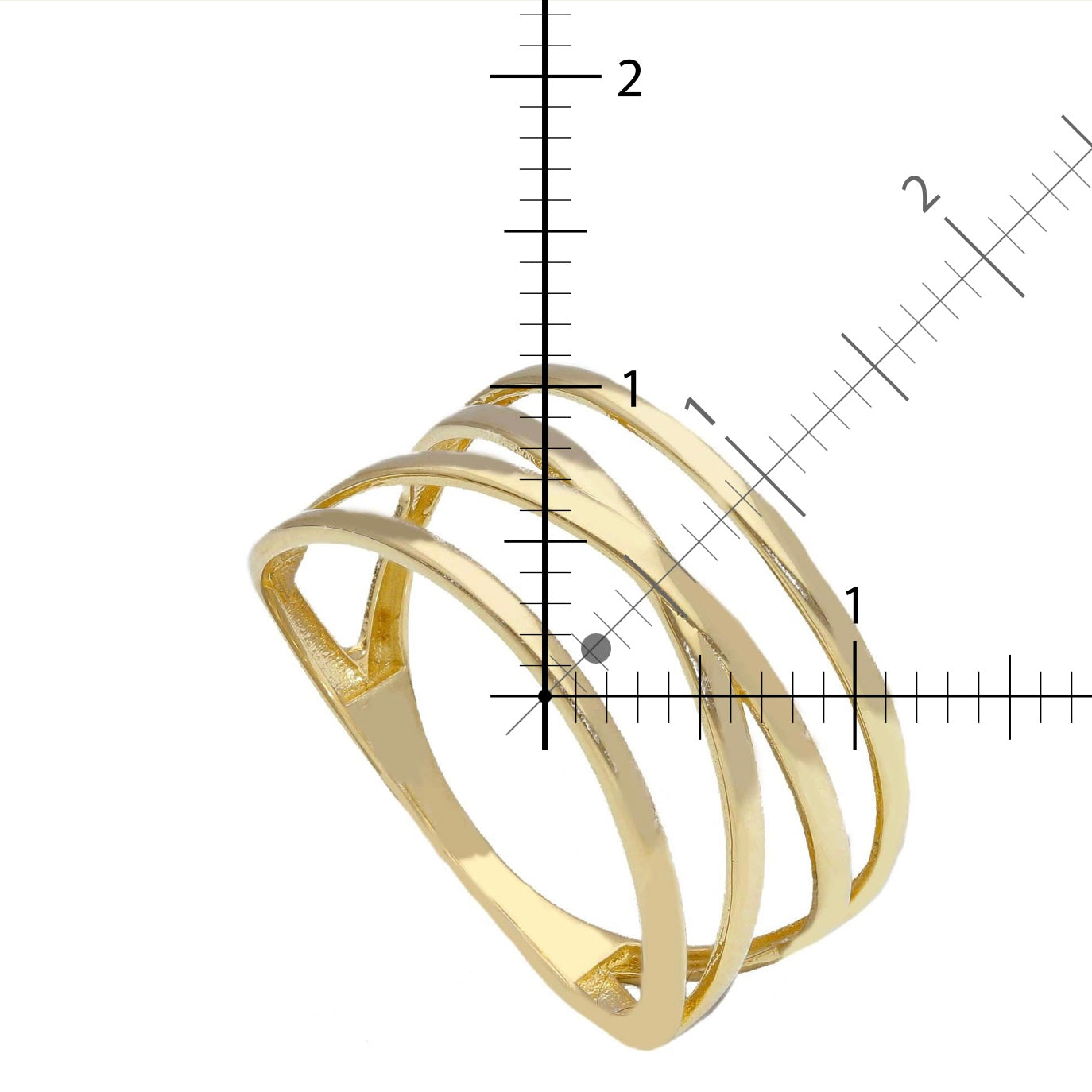 Ropes Around 14kt Gold