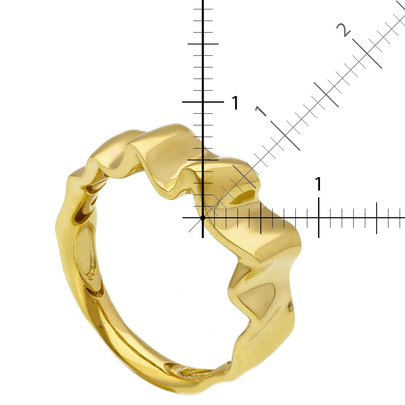 Rocky Road Ring 18kt Gold
