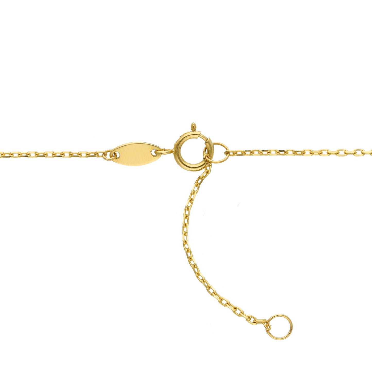 Mini Beads Necklace 14kt Gold