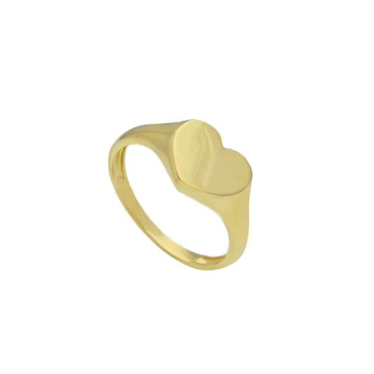 Signet Ring Hart Small 9kt Gold