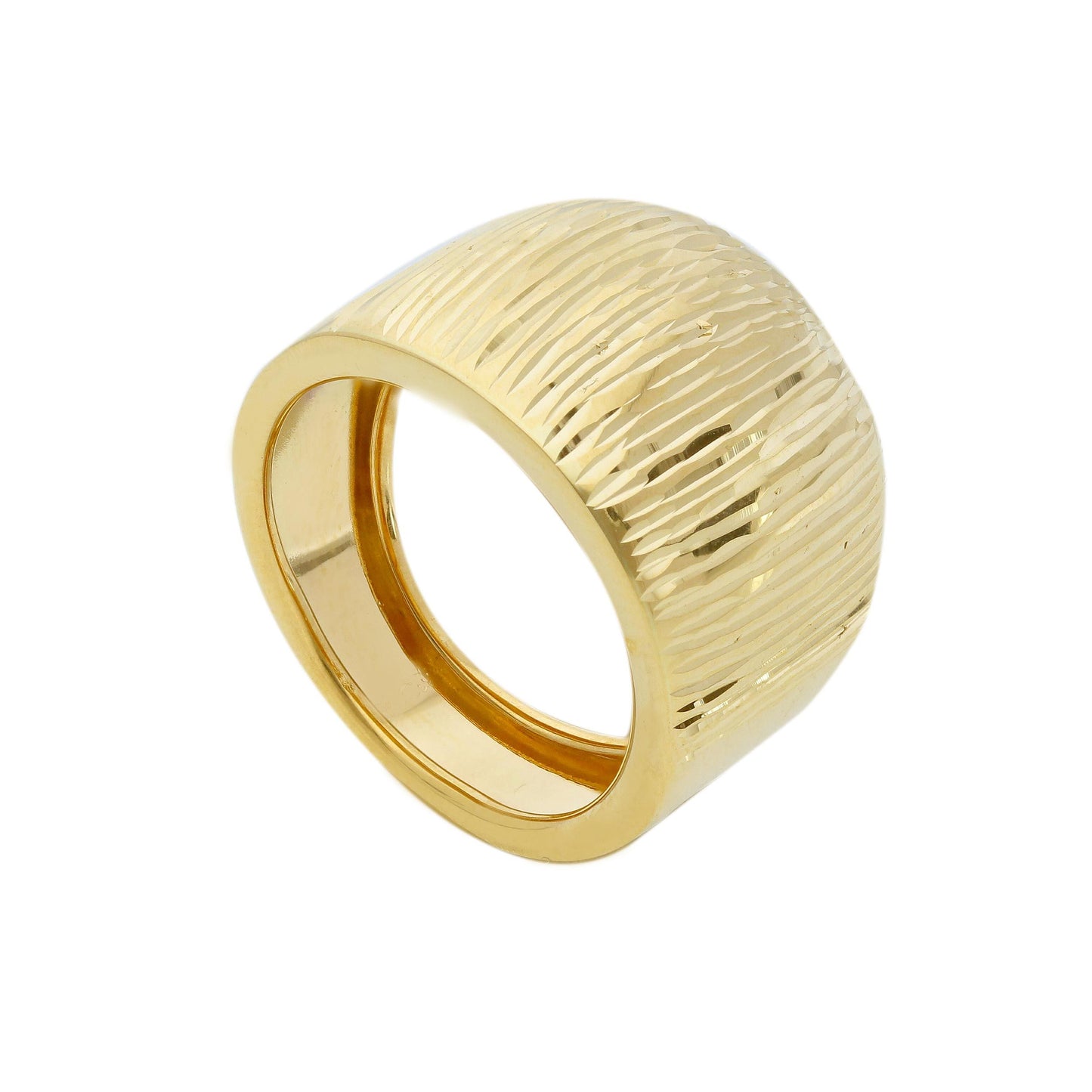 Parure Flat Ring 14kt Gold