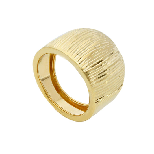 Parure Flat Ring 14kt Gold