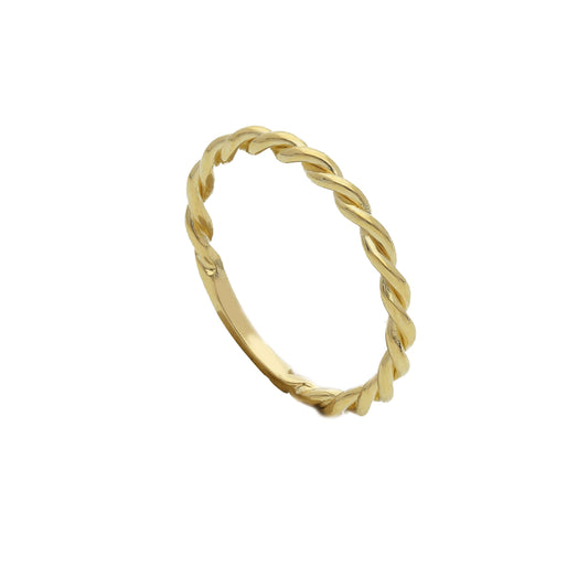 Twisted Ring 14kt Gold