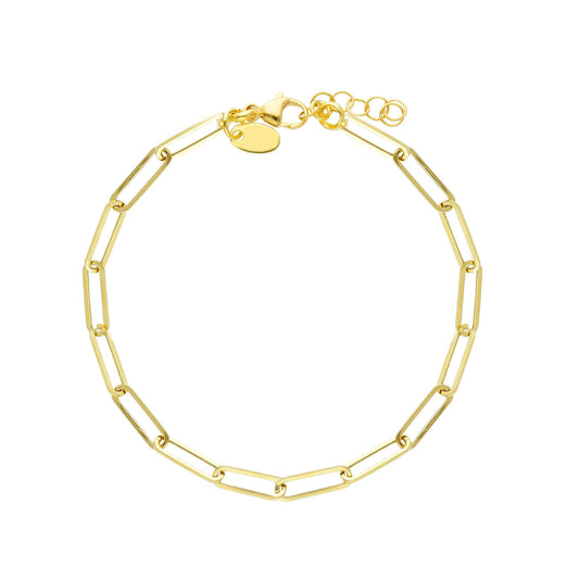 Modern Twist 18kt Yellow Gold Bracelet