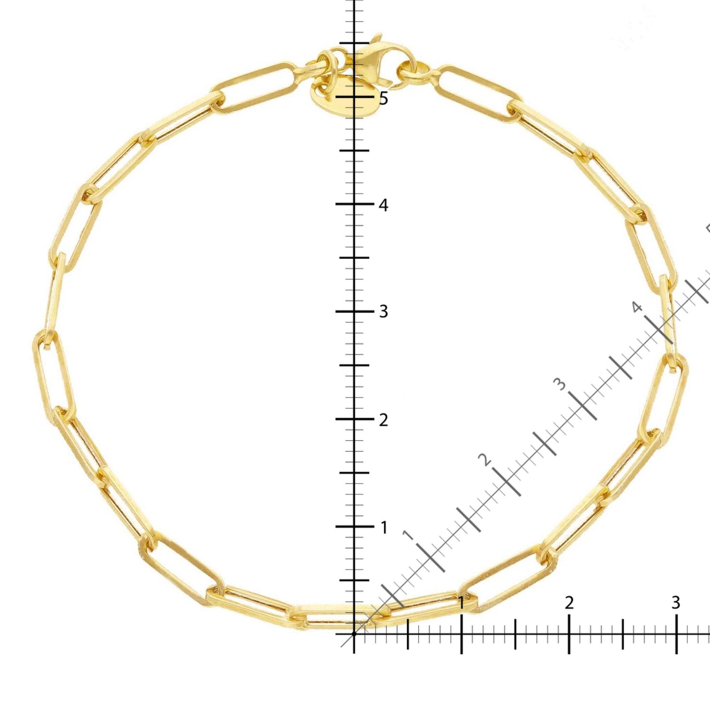 Subtle Modern Twist Bracelet