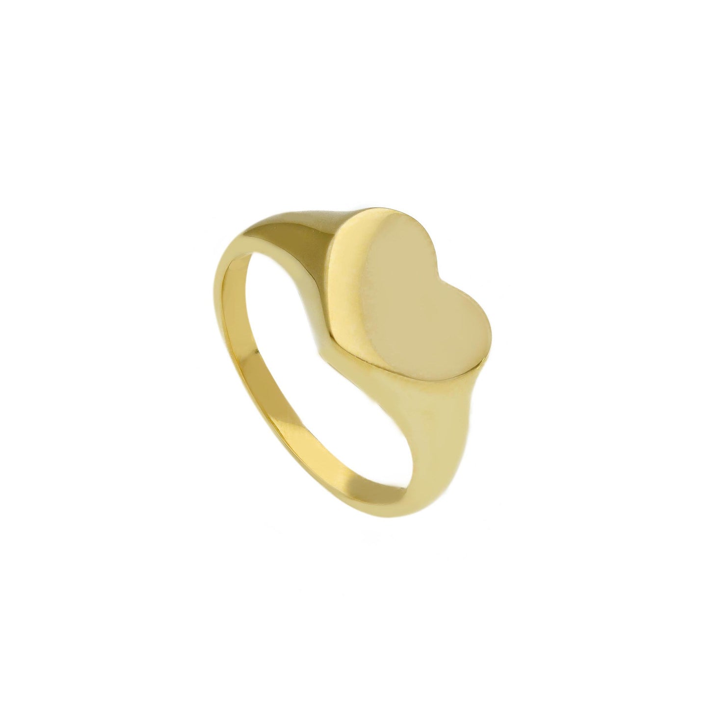 Signet Ring Hart Small 14kt Gold